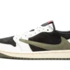 Air Jordan 1 Retro Low Og Sp Travis Scott Olive Signature Footwear