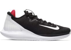 Nike Court Air Zoom Zero Black Bright Crimson Iconic Sneaker