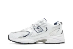 New Balance 530 White Silver Navy Signature Footwear