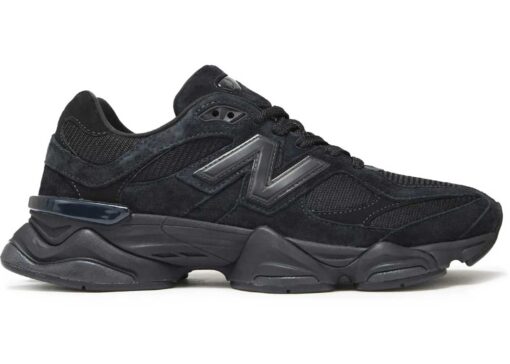 New Balance 9060 Triple Black Revered Footwear