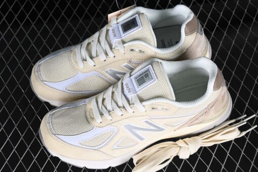 New Balance 990v4 MiUSA Limestone Signature Footwear