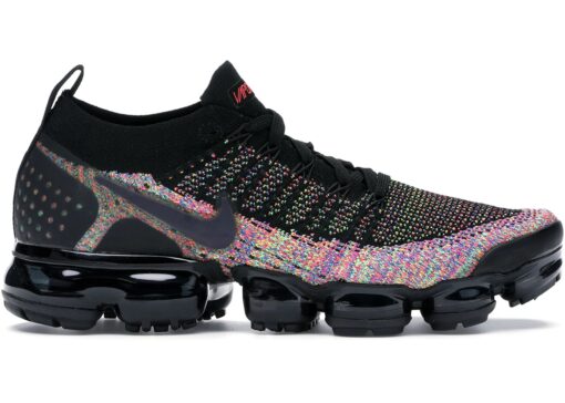 Nike Air VaporMax Flyknit 2 ‘Black Multicolor’ Iconic Sneaker