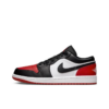 Air Jordan 1 Low Bred Toe 2.0 Unfading Sneaker