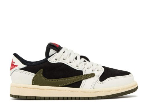 Travis Scott x Air Jordan 1 Retro Low OG SP PS 'Olive' Classic Kicks