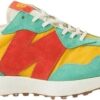 New Balance 327 X Size Red Yellow Green Iconic Sneaker