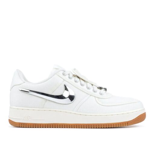 Nike Travis Scott x Air Force 1 'Sail' Everlasting Sneaker