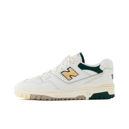 New Balance 550 X Aime Leon Dore White Green Yellow Iconic Sneaker