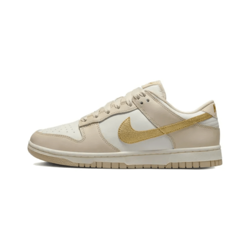 Wmns Dunk Low Phantom Metallic Gold Classic Kicks