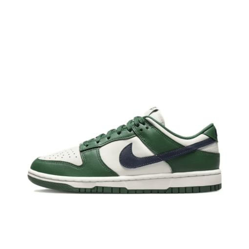 Wmns Dunk Low Retro Gorge Green Midnight Navy Iconic Sneaker