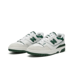 New Balance 550 White Green Unfading Sneaker