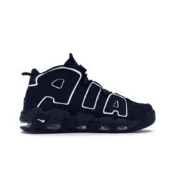 Air More Uptempo Obsidian Iconic Sneaker