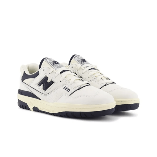 New Balance 550 X Aime Leon Dore White Blue Unfading Sneaker