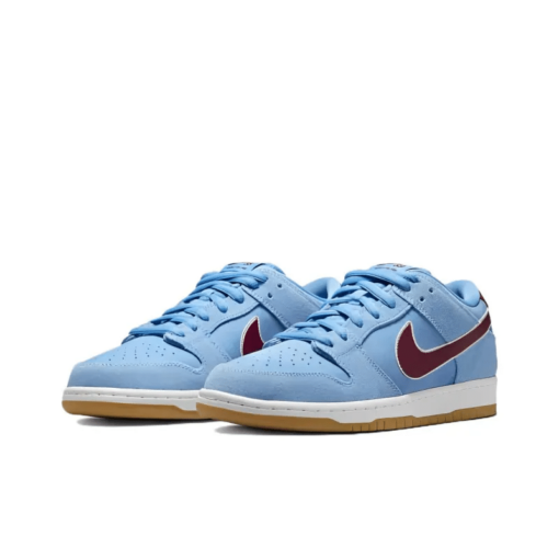 Sb Dunk Low Valour Blue Team Maroon Classic Kicks