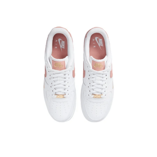 Air Force 1 07 Low Mini Swoosh Rust Pink Womens Unfading Sneaker