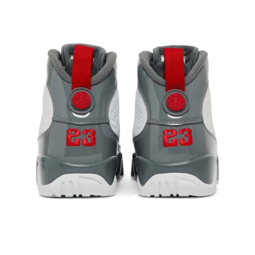 Air Jordan 9 Retro Fire Red Signature Footwear