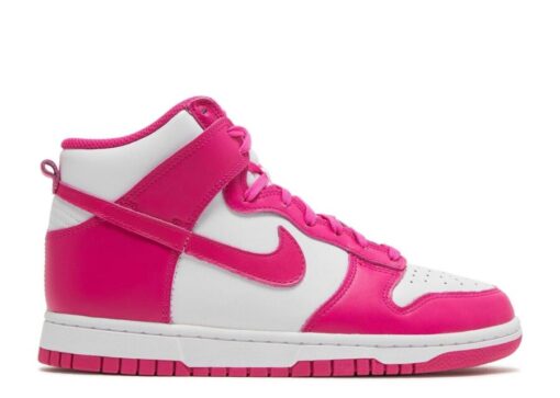 Nike Wmns Dunk High 'Pink Prime' Signature Footwear