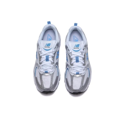 New Balance 530 White Carolina Blue Iconic Sneaker