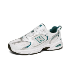 New Balance 530 White Silver Green Revered Footwear