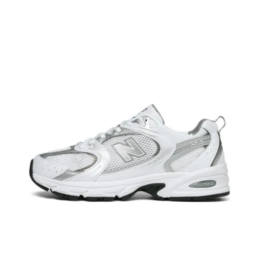 New Balance 530 White Silver Metallic Iconic Sneaker