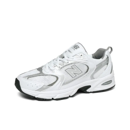 New Balance 530 White Silver Metallic Iconic Sneaker