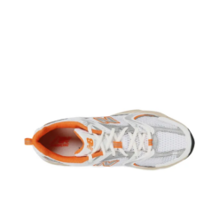 New Balance 530 White Silver Orange Iconic Sneaker