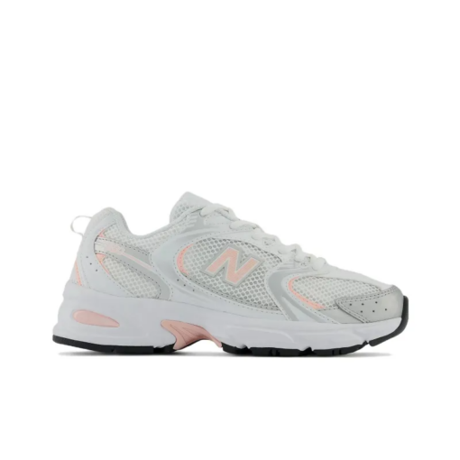 New Balance 530 White Silver Pink Unfading Sneaker