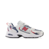 New Balance 530 White Team Red Navy Iconic Sneaker