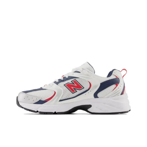 New Balance 530 White Team Red Navy Iconic Sneaker