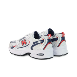 New Balance 530 White Team Red Navy Iconic Sneaker