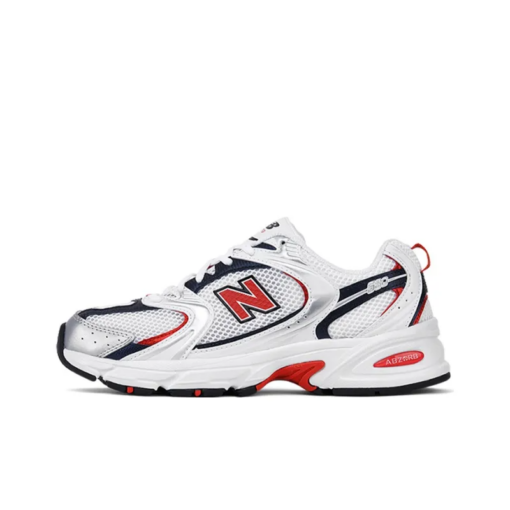 New Balance Nb 530 Running Shoes Unisex Low-top White Red Blue Unfading Sneaker