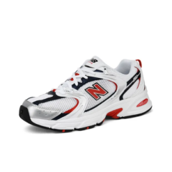 New Balance Nb 530 Running Shoes Unisex Low-top White Red Blue Unfading Sneaker