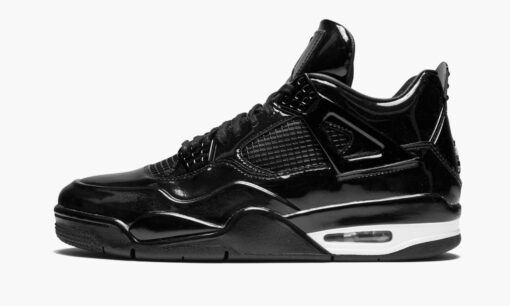 Nike Air Jordan 4 11Lab4 'Black Patent' Signature Footwear