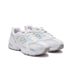 New Balance 530 White Light Chrome Blue Clay Ash Everlasting Sneaker