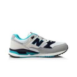 New Balance 530 White Navy Teal Unfading Sneaker