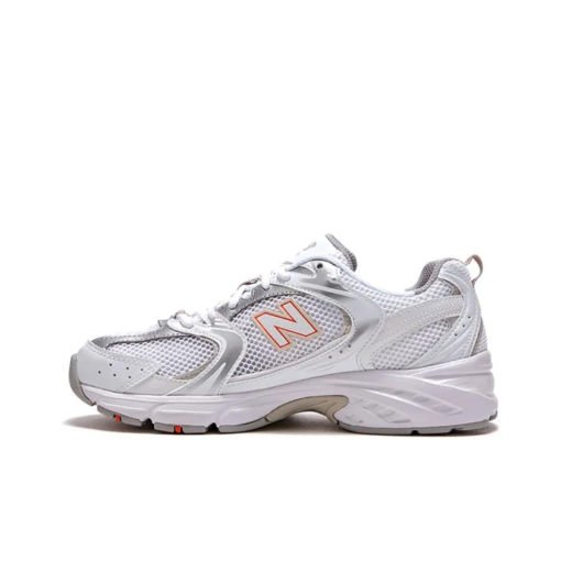 New Balance 530 White Orange Iconic Sneaker