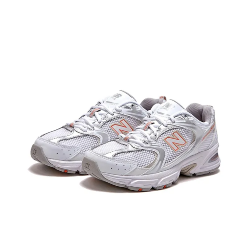 New Balance 530 White Orange Iconic Sneaker