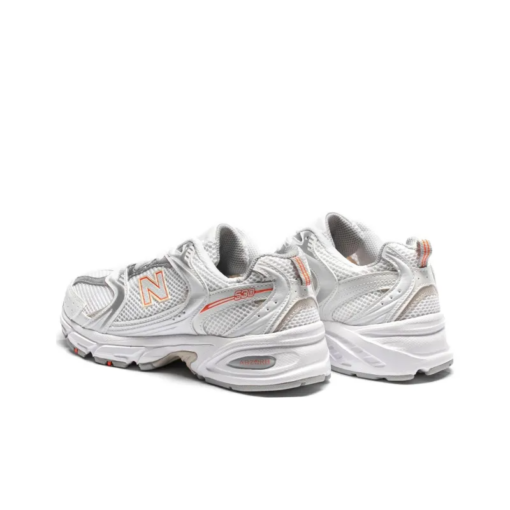 New Balance 530 White Orange Iconic Sneaker