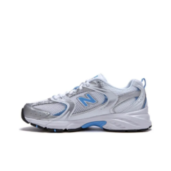 New Balance 530 White Carolina Blue Iconic Sneaker