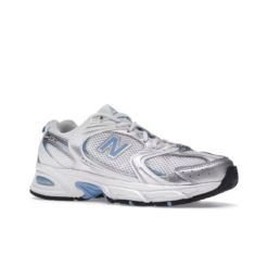 New Balance 530 White Carolina Blue Iconic Sneaker