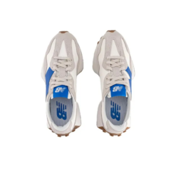 New Balance 327 White Blue Signature Footwear