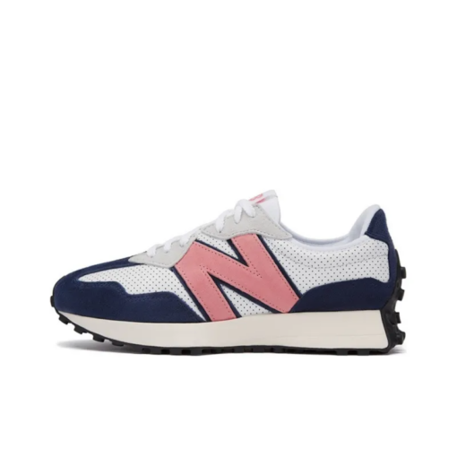 New Balance 327 White Natural Pink Iconic Sneaker