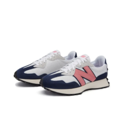 New Balance 327 White Natural Pink Iconic Sneaker