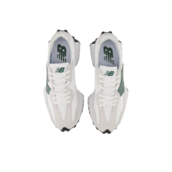 New Balance 327 White Nightwatch Green Classic Kicks