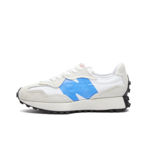 New Balance 327 White Bright Lapis Iconic Sneaker