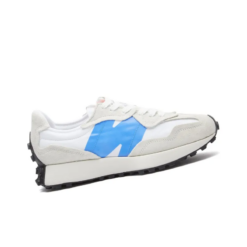 New Balance 327 White Bright Lapis Iconic Sneaker