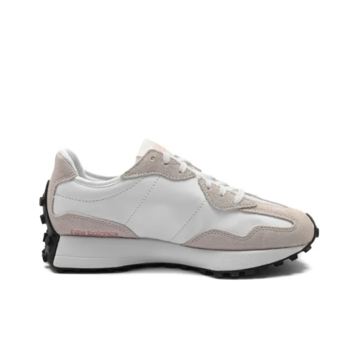 New Balance 327 White Pink Haze Unfading Sneaker