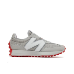 Levis X New Balance Nb 327 Running Shoes Unisex Low-top Gray Red Signature Footwear