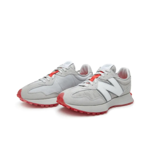 Levis X New Balance Nb 327 Running Shoes Unisex Low-top Gray Red Signature Footwear