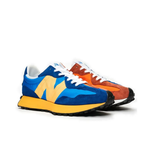 New Balance 327 Blue Orange Unfading Sneaker