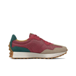 New Balance 327 Bordeaux Tan Teal Classic Kicks